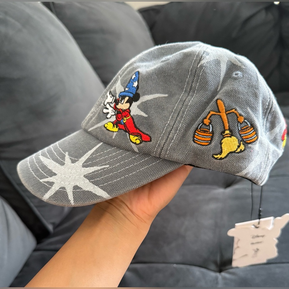 Butter Disney All over 6 panel Cap, brand new with tag, color Slate. - Picture 2 of 7